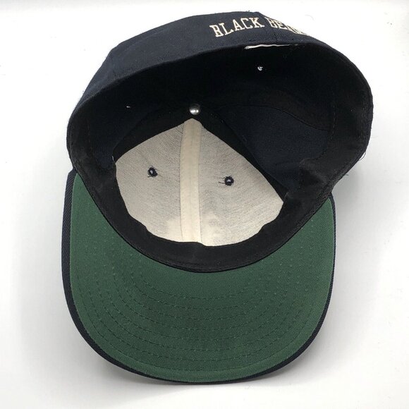 Vintage University Maine Black Bears Fitted Blue Hat Cap Size 7 1/4 Made in USA - Picture 8 of 11